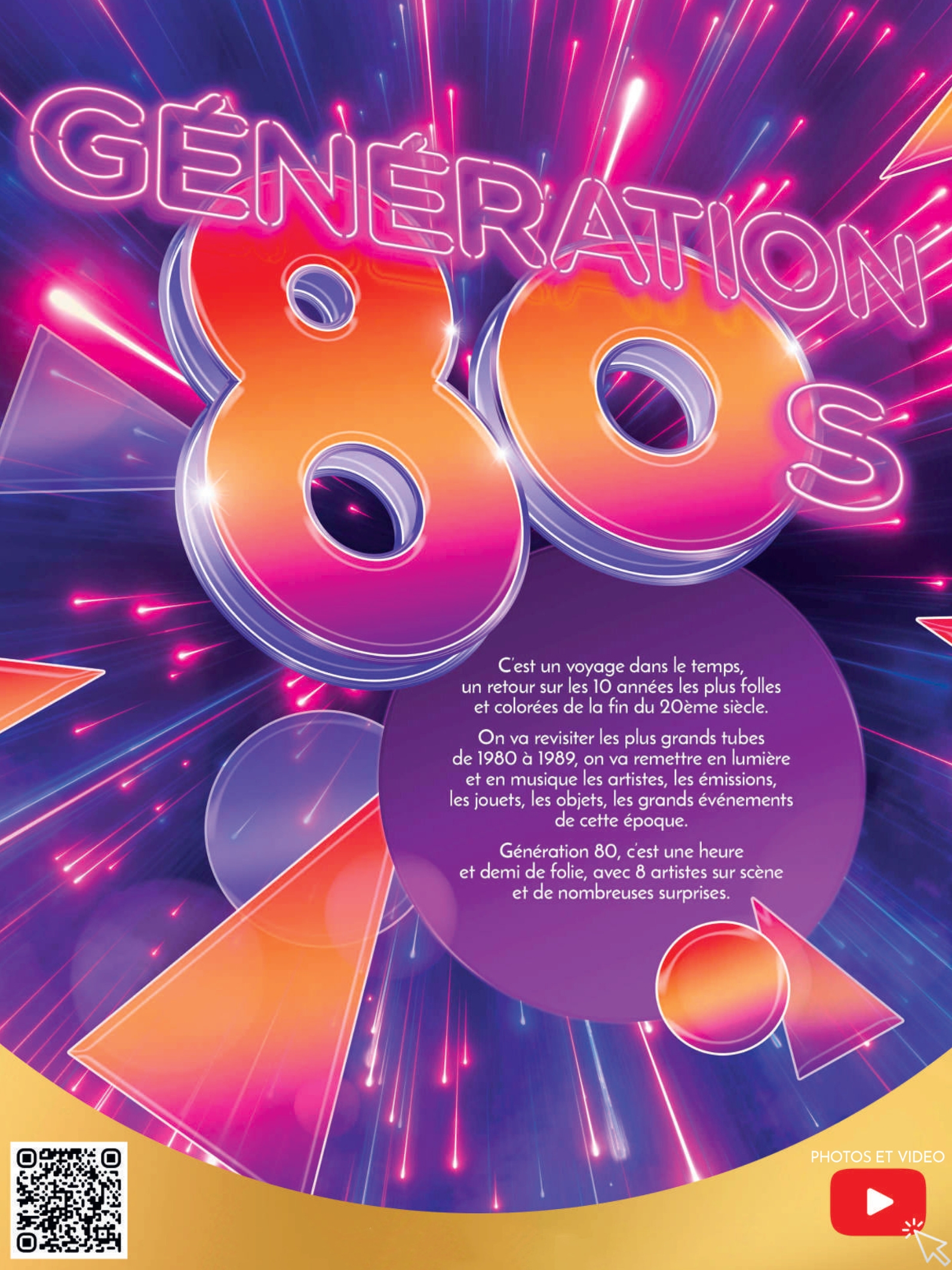 Affiche Génération80