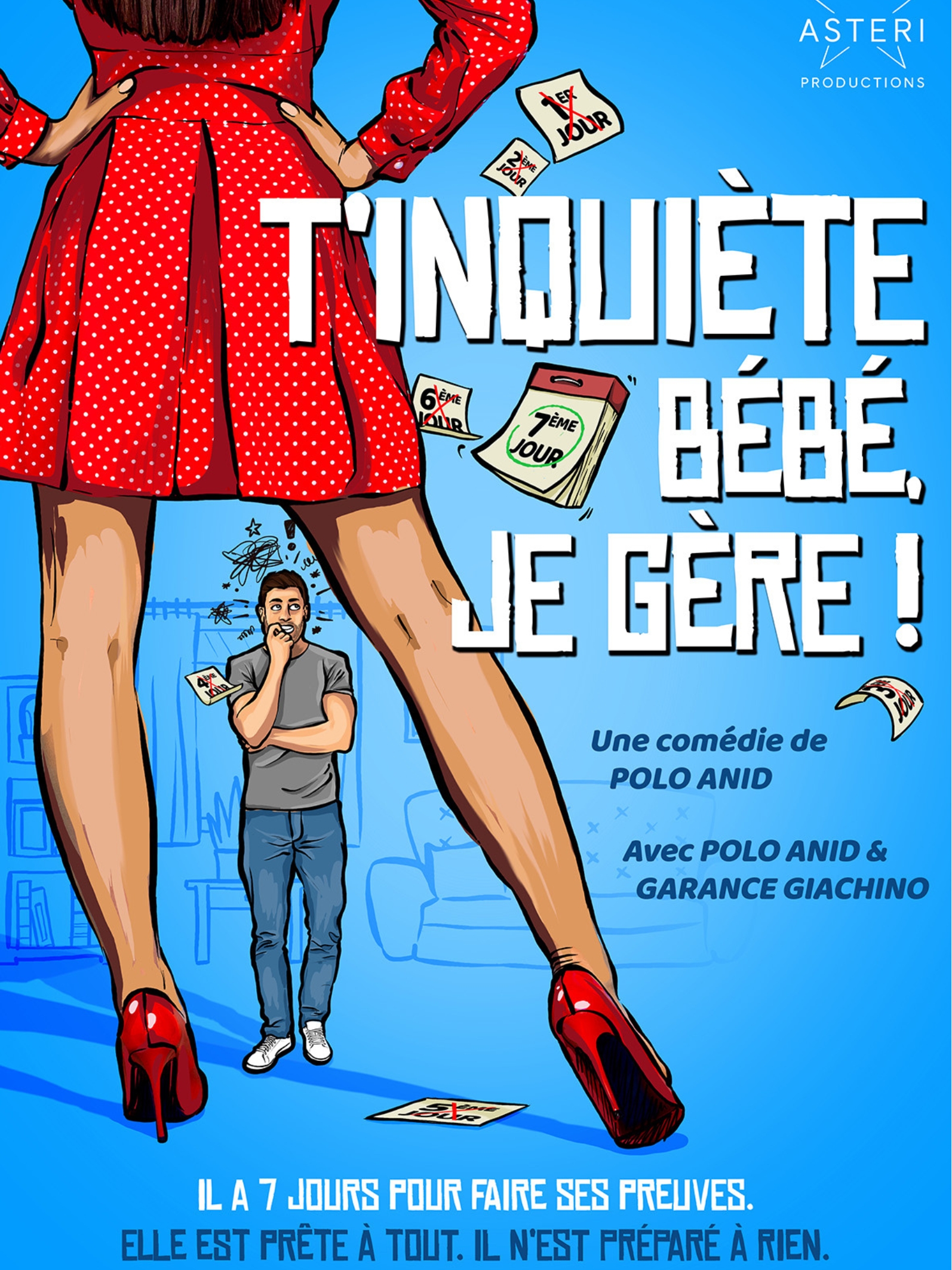 Affiche T'inquiète Bébé, je gère !